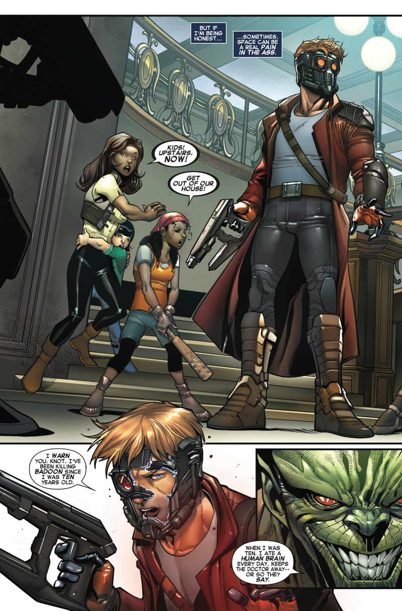 Illustration for article titled Exclusive Marvel preview: Take flight with The Legendary Star-Lord #1 (Who?)